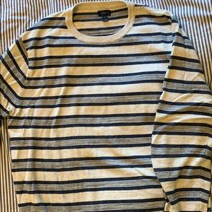 J. Crew Striped Crewneck Sweater